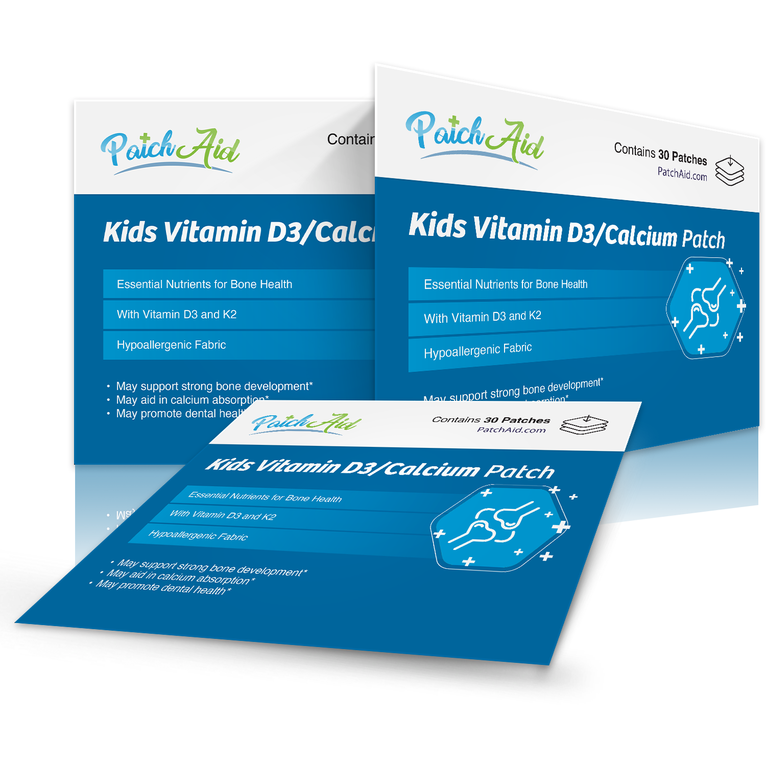 PatchAid - Wholesale Oral Supplement/Vitamin - Kids D3/Calcium Patch - Bone Strength & Dental Health4