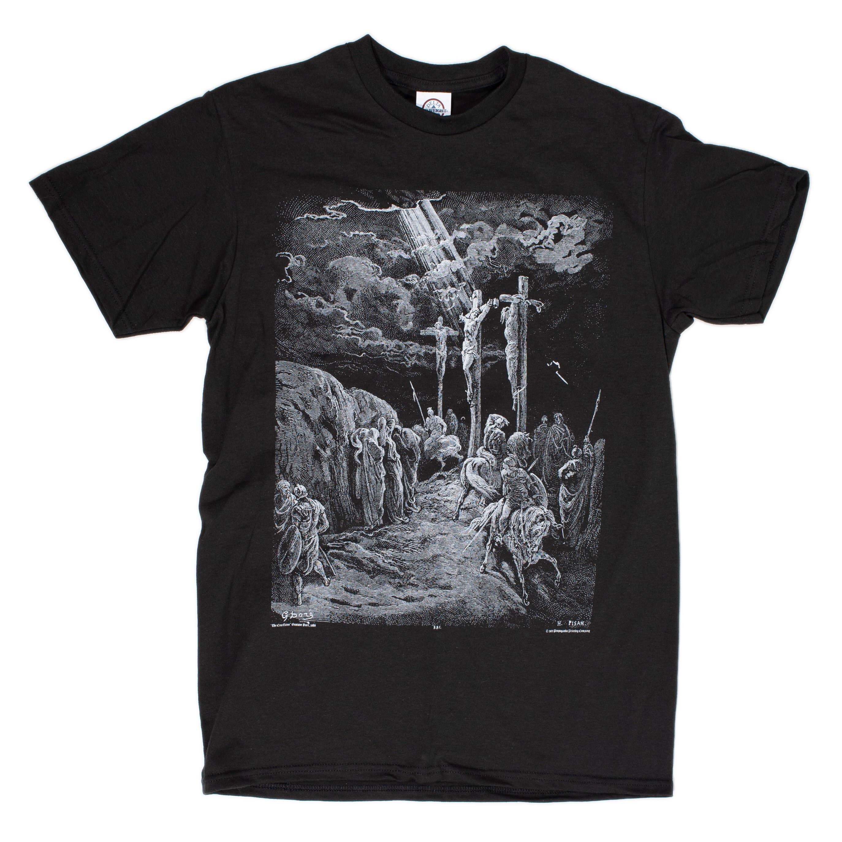 Propaganda Printing Company - Wholesale Screen Printed T-Shirt - Unisex - _OUT OF PRINT Gustave Dore, "The Crucifixion" 0