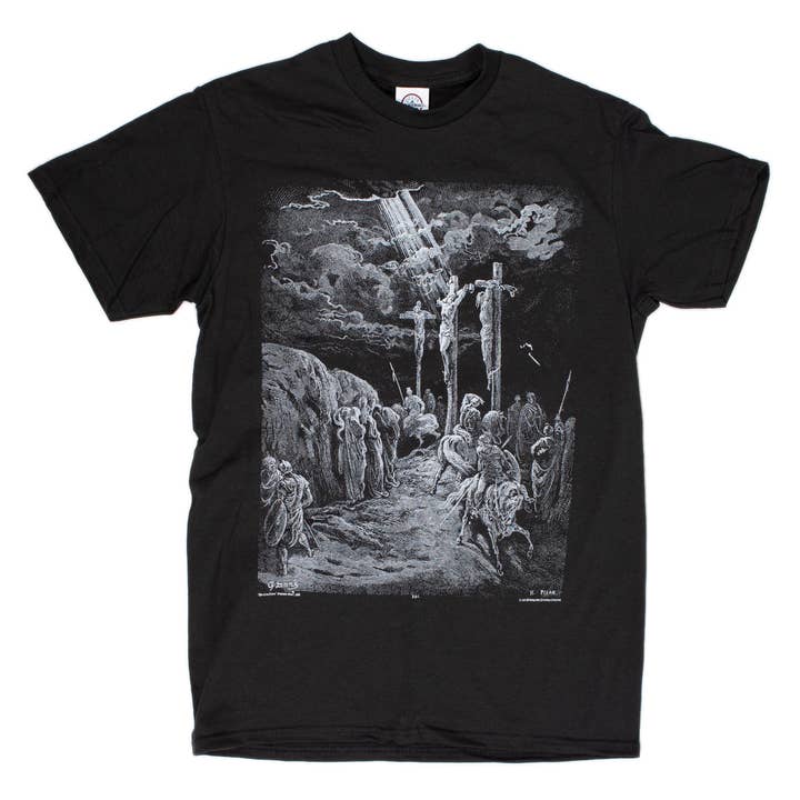 Propaganda Printing Company - Wholesale Screen Printed T-Shirt - Unisex - _OUT OF PRINT Gustave Dore, "The Crucifixion" 0