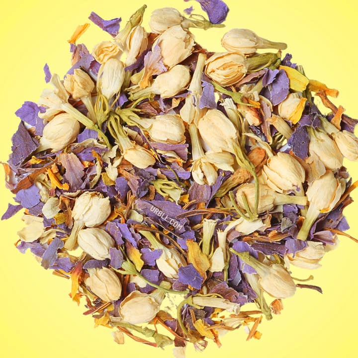 Urbll - Wholesale Loose Tea - Jasmine Blue Lotus1