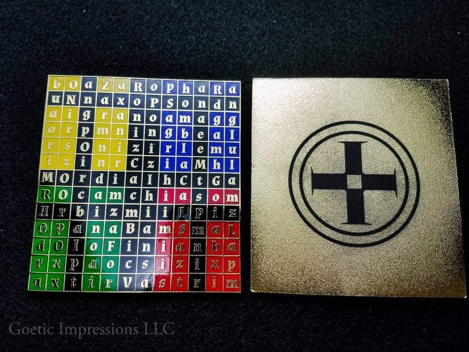 Goetic Impressions - Wholesale Meditation Supplies - Enochian Elemental Watchtower Tablets3