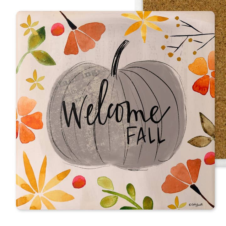 Välkommen Fall Coaster för wholesale av True and Lovely (formerly polka dot mitten)