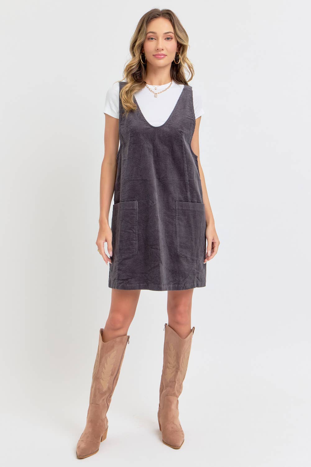 Sweet Lovely by Jen - Venta al por mayor Vestido - Mujer - VESTIDO CASUAL DE PANA EN GENERAL6