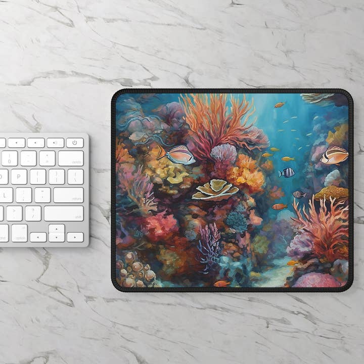 Aquarelle Coral Reef pour la vente par Reef of Clowns