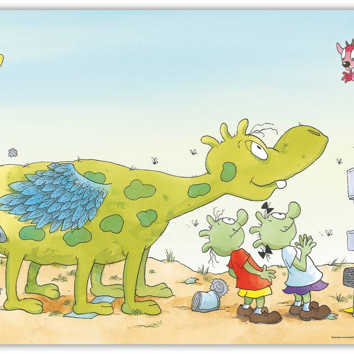 De Olchis, Vuurstoel & de kleine draak Mücke voor wholesale door BUCHPOSTER