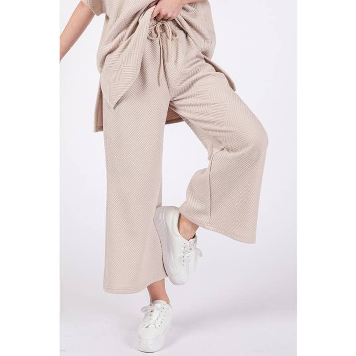 Veveret - Vendita all'ingrosso Pantaloni sportivi/da jogging - Donna - Pantaloni larghi in French Terry con motivi