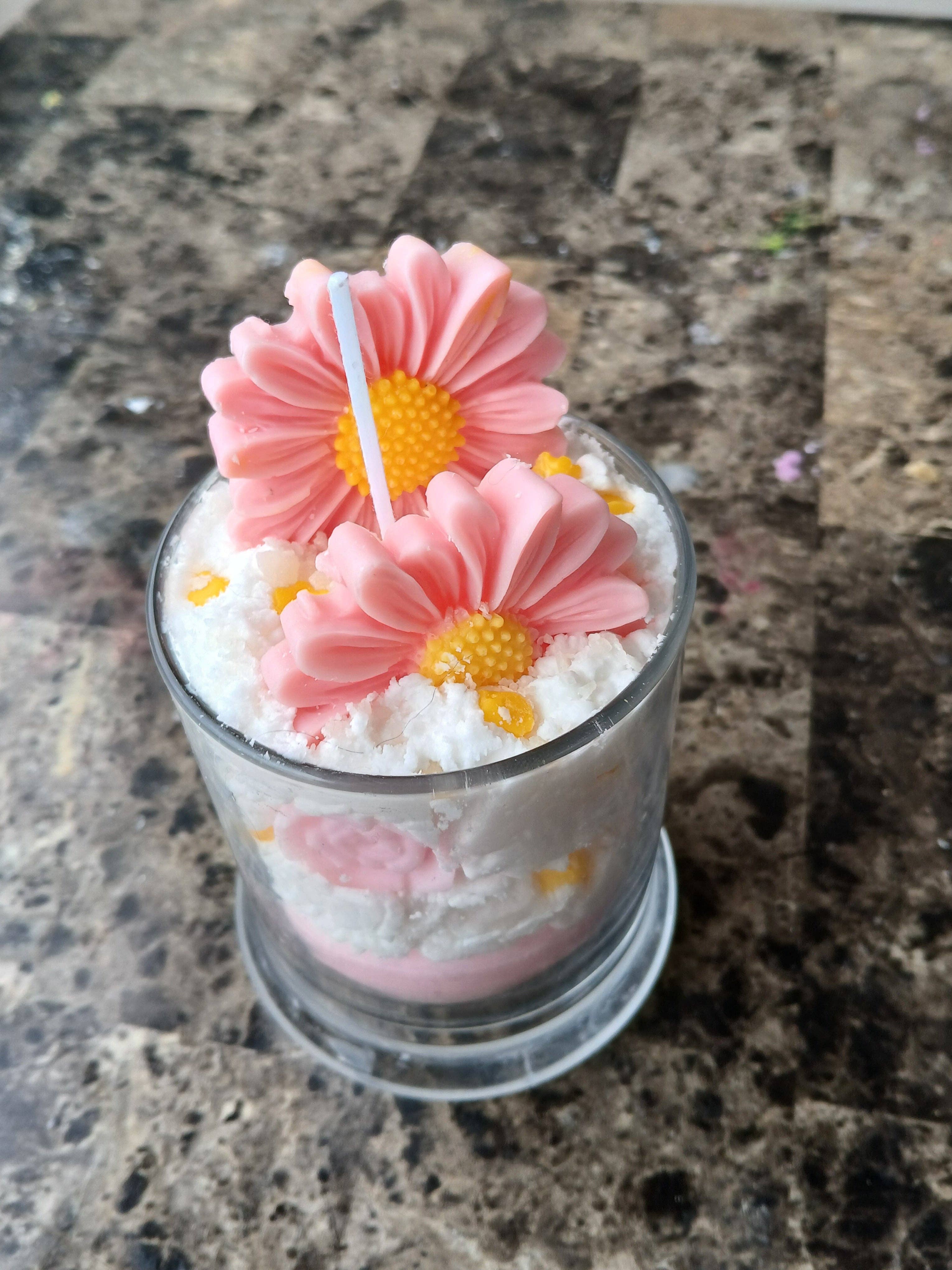 Scent Fushion Candles - Vente Bougies originales - Bougie en cire de soja à la vanille et tournesol pur5