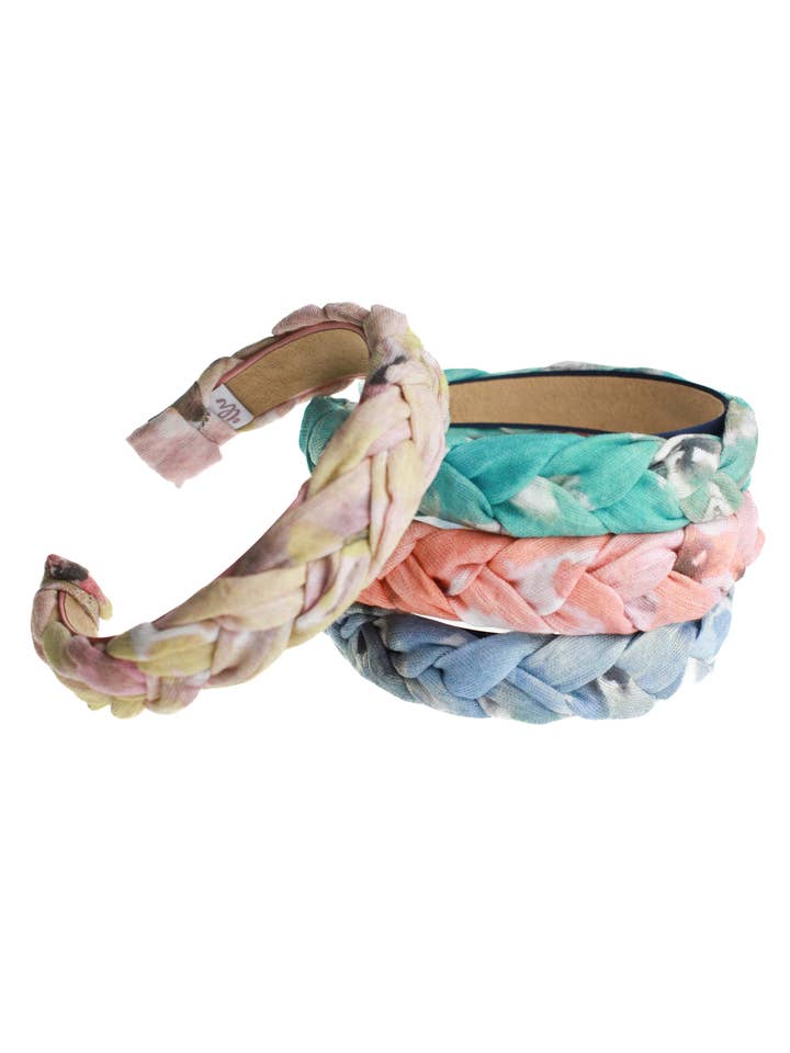 Braided Gauze Headband Alice for wholesale by Whitney Winkler