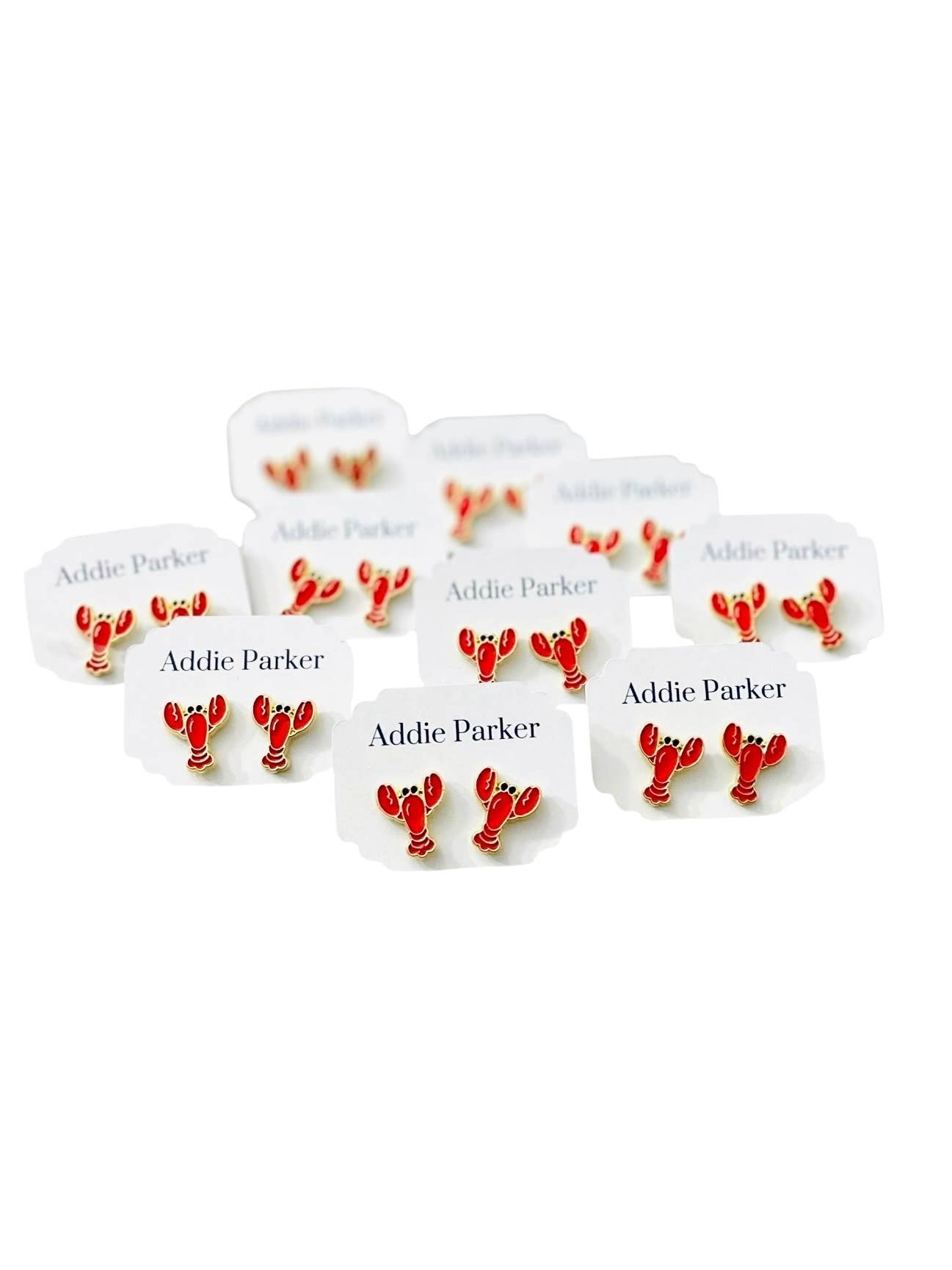 Addie Parker Jewelry - Wholesale Stud/Post Earrings - Enamel Lobster Stud Earring3