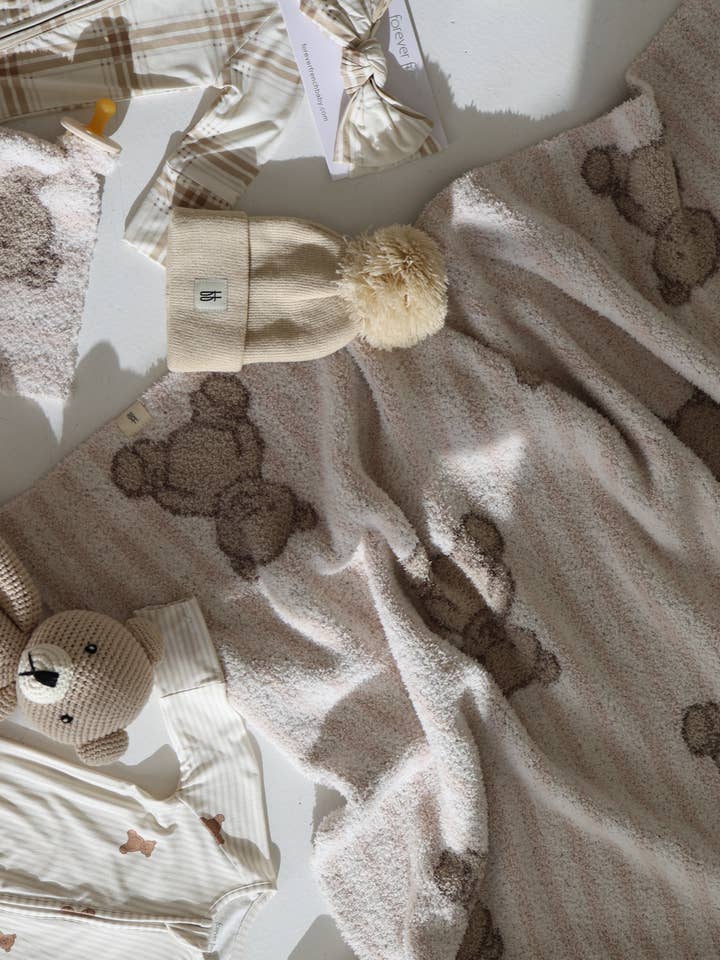 Forever French Baby - Wholesale Bedding Blanket - Kids & Baby - Plush Blanket | Teddy4