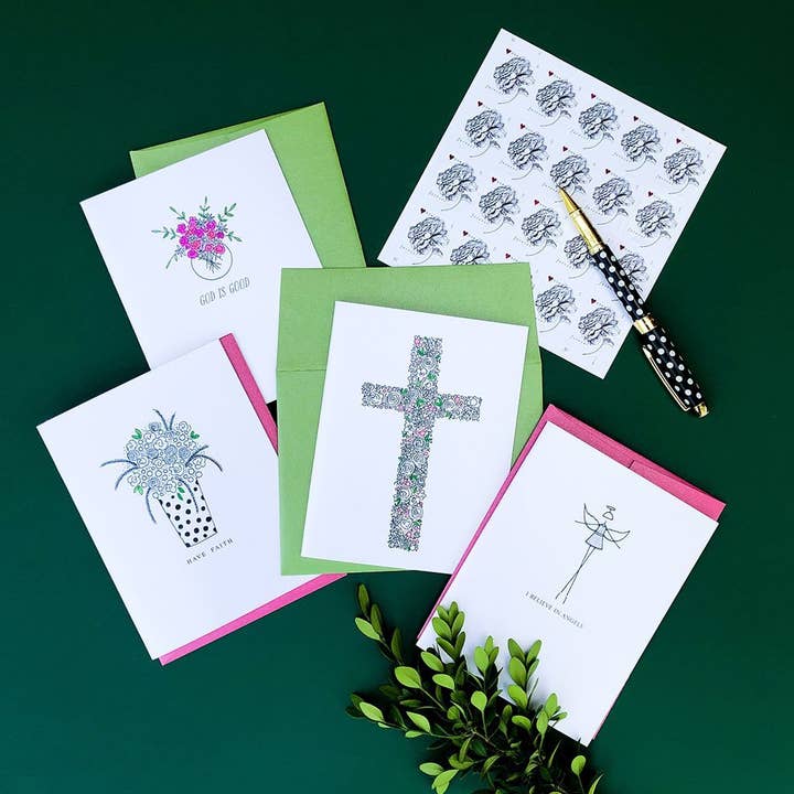 LO in LONDON® - Wholesale Religious Card - "GOD IS GOOD" FAITH CARD2
