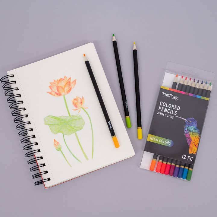 Matite Colorate Neon BR 12Pz per la vendita all'ingrosso da parte di Momenta