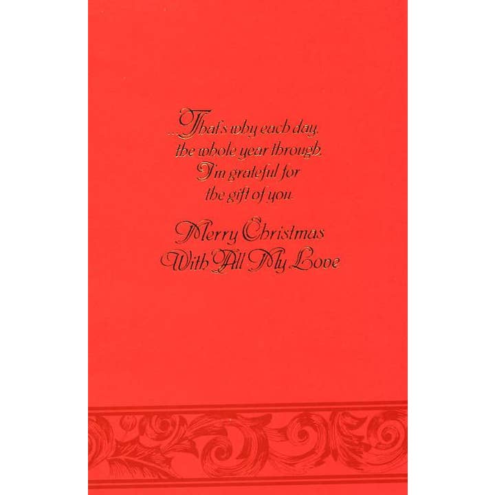 DICKENS INC. - Wholesale Christmas Card - Christmas Husband | SETC | XL | 2795-1