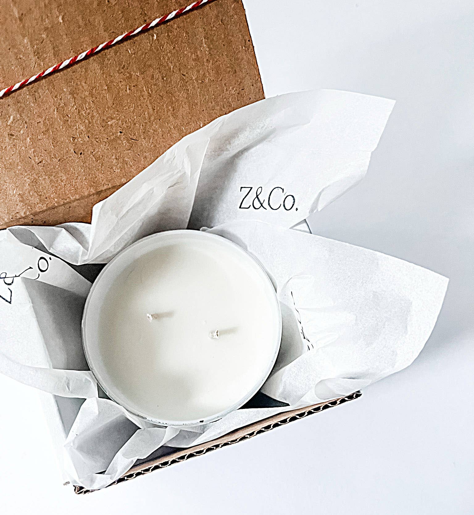 Z&Co. - Wholesale Jar/Filled Candle - The Farmhouse Candle Grapefruit Mimosa4
