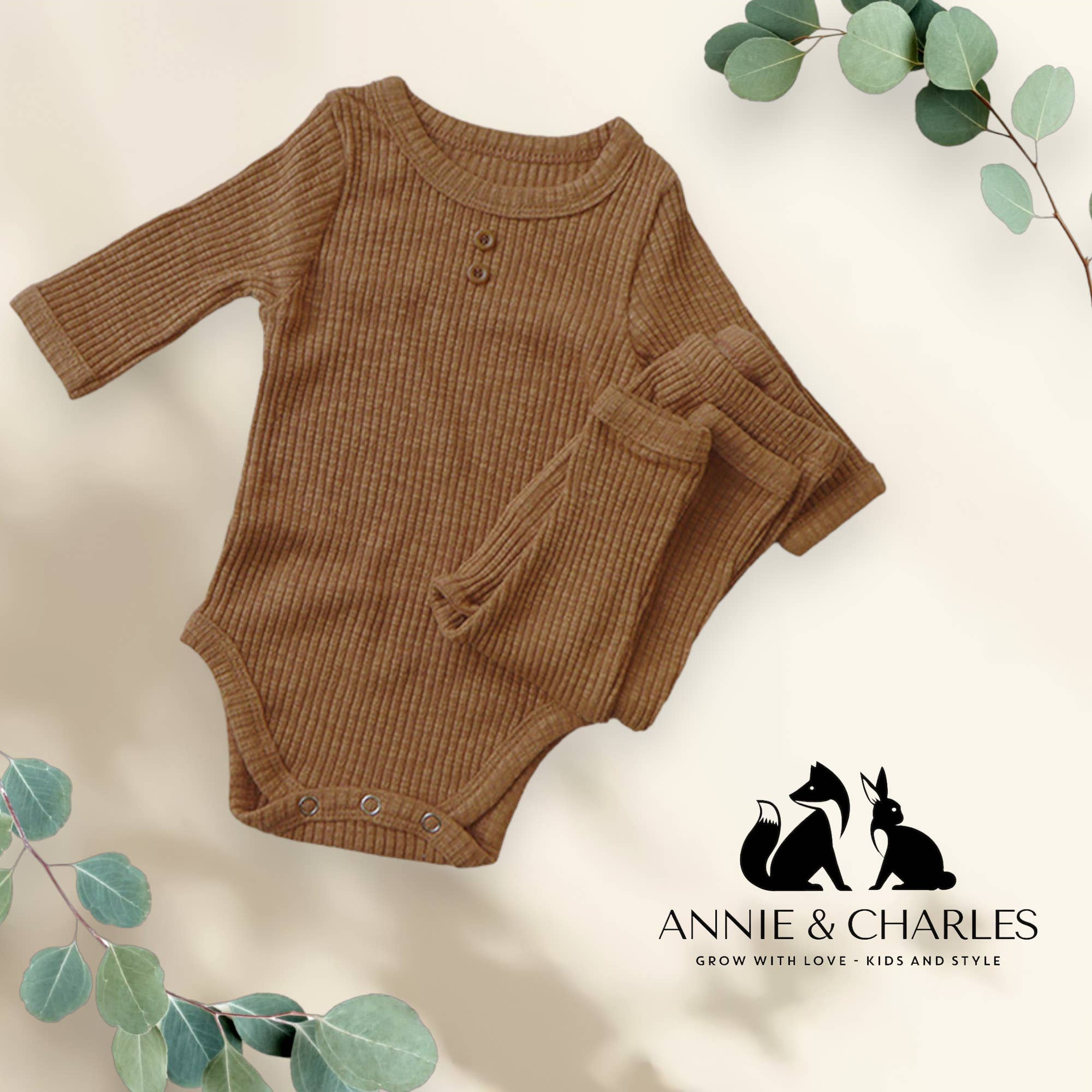 Annie & Charles - Vente Ensemble de vêtements – bébé - Ensemble de vêtements pour bébé en coton biologique Annie & Charles®5