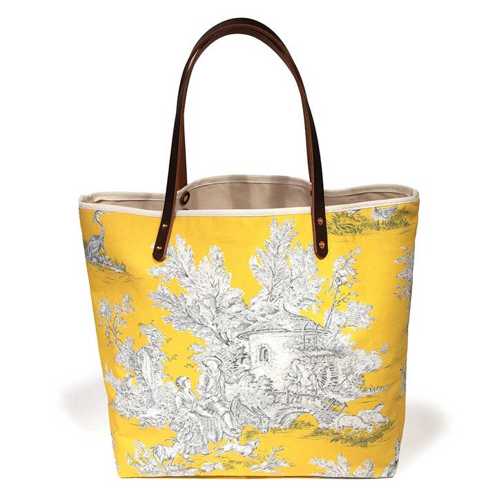 Cabas Sunlight en toile pour toute la journée pour la vente par General Knot & Co.