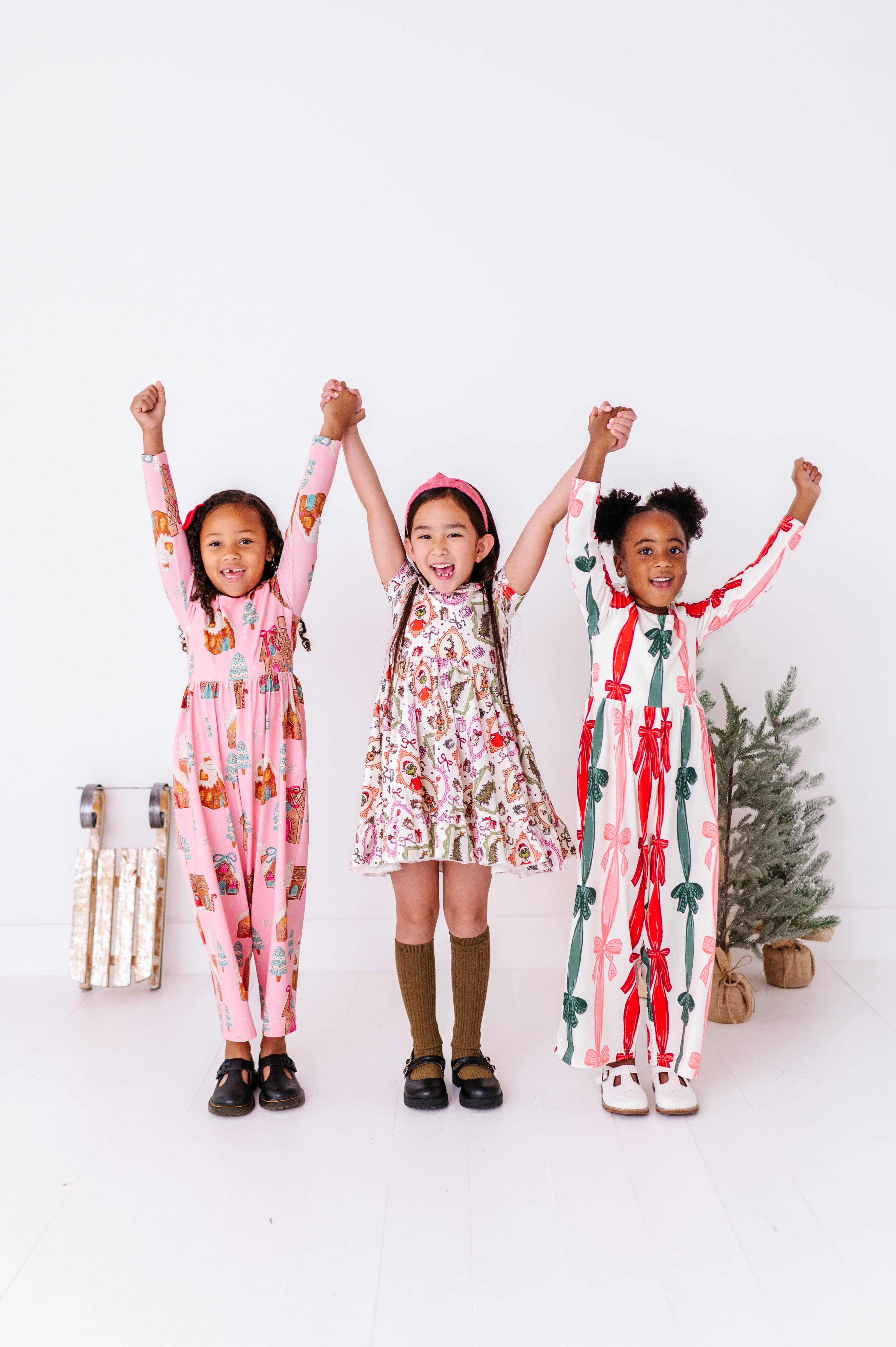 Made By Molly - Wholesale Jumpsuit - Kids - Wrapping Bows | ROMPER20