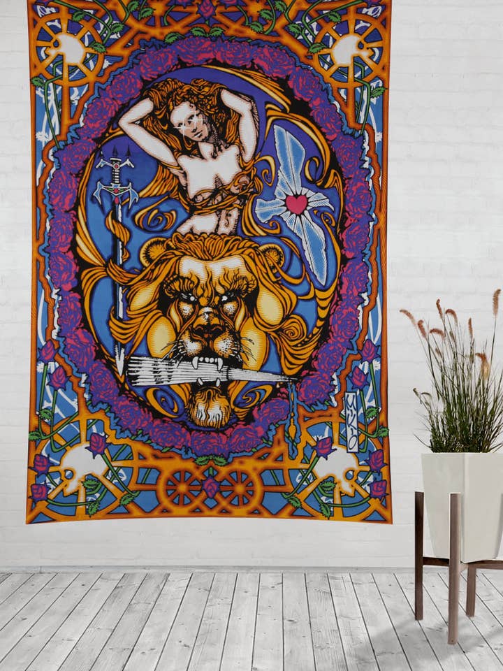 Tapisserie 3D Lady of Carlisle Mikio Hanger Package Tapestries pour la vente par Sunshine Joy