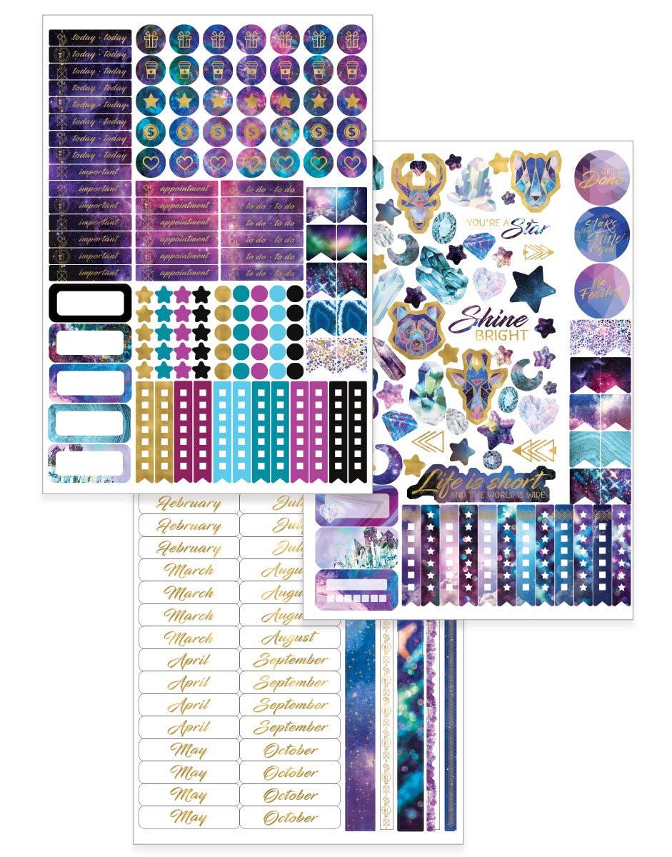 Paper House Productions - Wholesale Planner - Stargazer 12 Month Undated Planner1