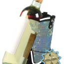 COWBOY BOOT BOTTLE HOLDER, DISCO, GLITTER for wholesale by Sister.ly Drinkware