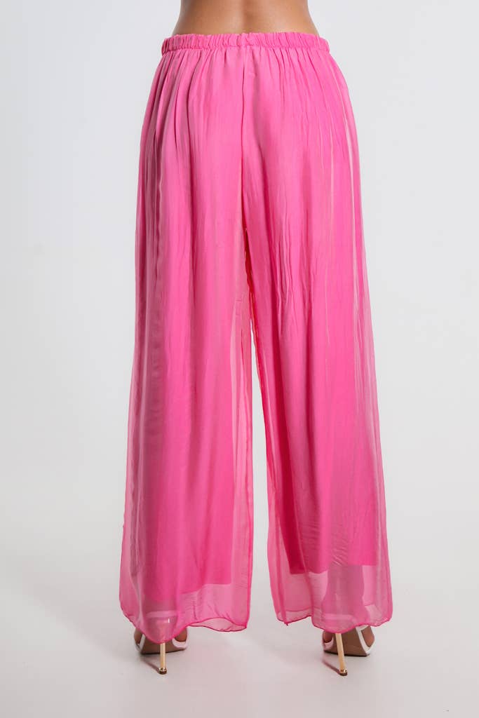 TINA Stephens Italy/Tees By Tina - Wholesale Pants - Women's - Roxy Silk Straight Leg Pant (PL212)24