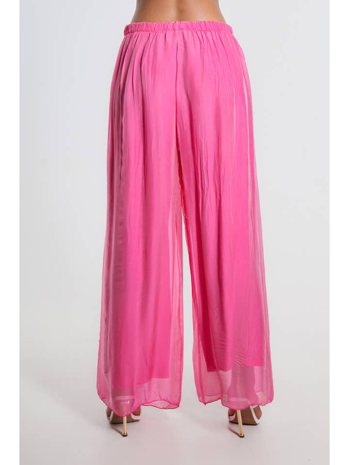 TINA Stephens Italy/Tees By Tina - Wholesale Pants - Women's - Roxy Silk Straight Leg Pant (PL212)24