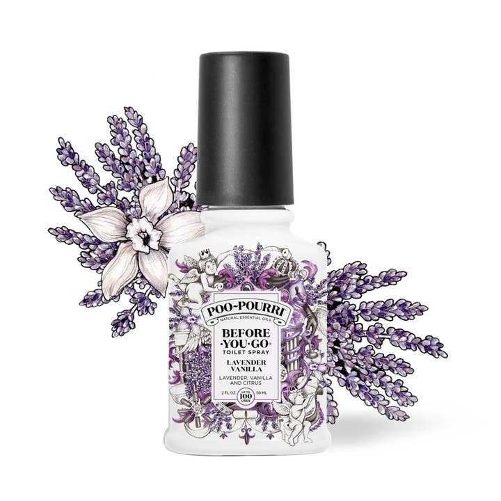 ~Pourri - Wholesale Toilet Spray - Poo~Pourri Lavender Vanilla 2oz boxed4