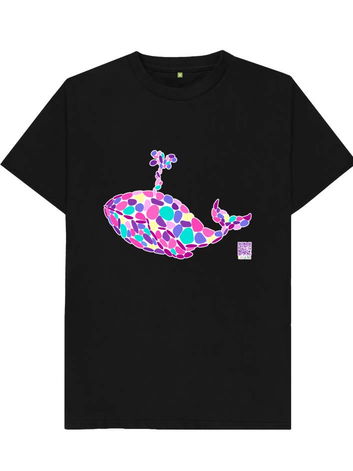T-shirt baleine rose pour enfant pour la vente par Dodo & Pals