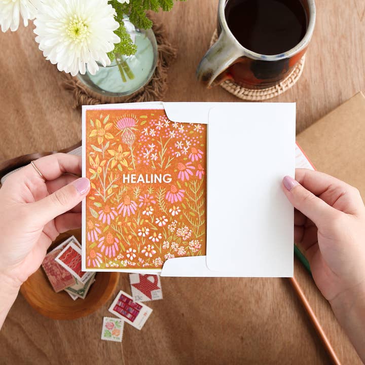 Healing Herb Garden Sympathy Card Healing Herb Garden Sympathy Card