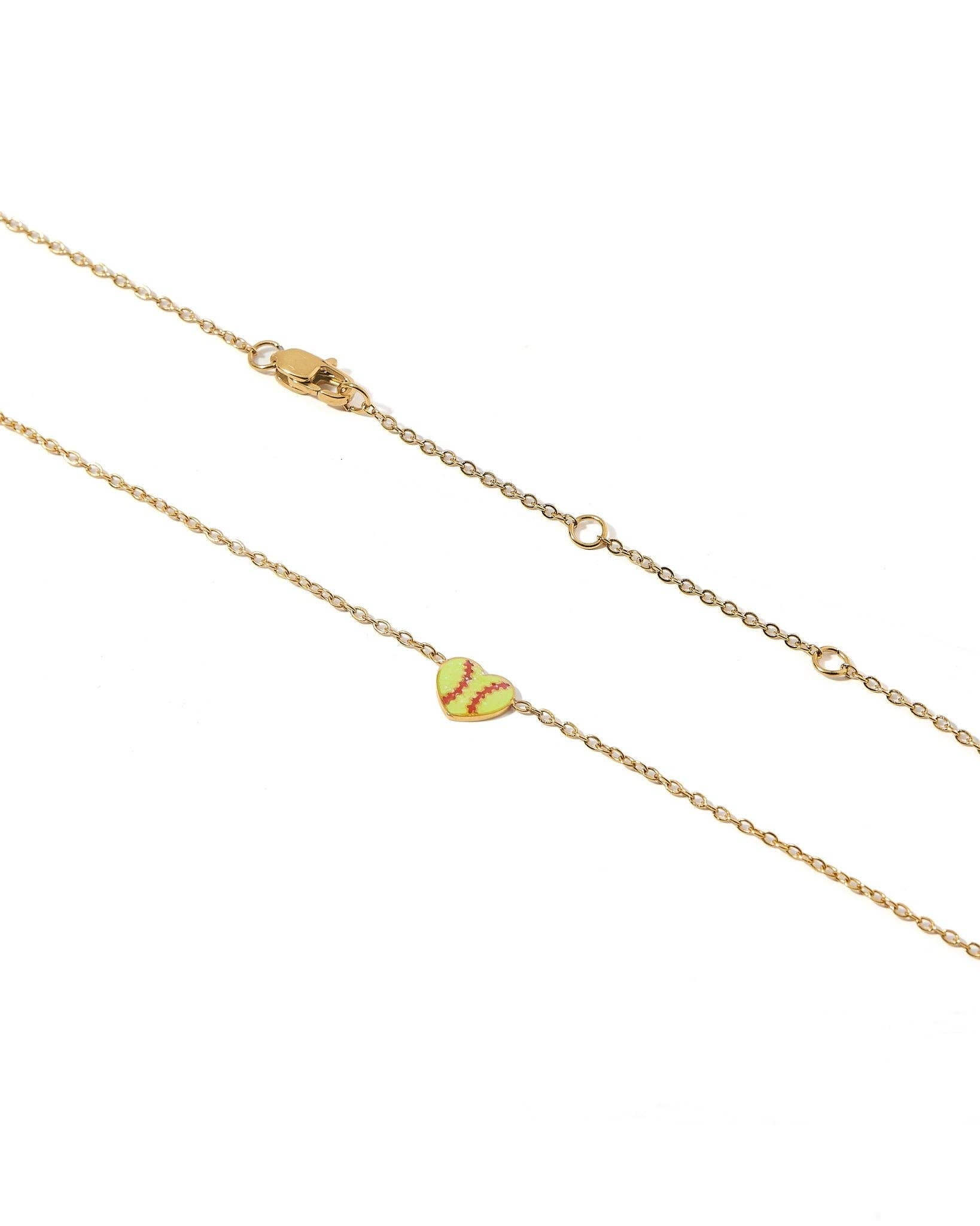 LINNY CO - Wholesale Pendant/Charm Necklace - Necklace - Softball1