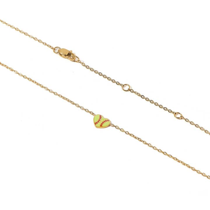 LINNY CO - Wholesale Pendant/Charm Necklace - Necklace - Softball1