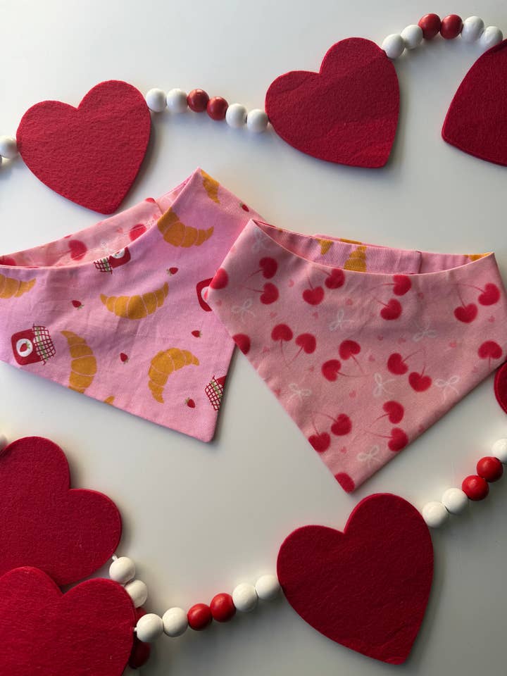 Mon Amour Bandana for wholesale by The Pet Scout Shop