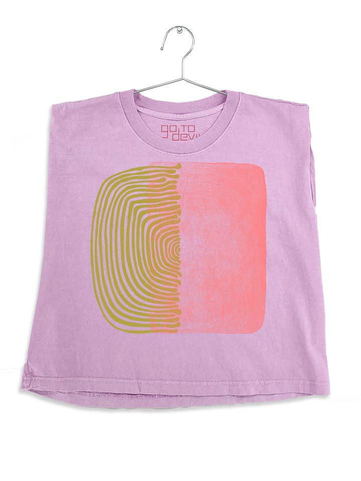 Go To Devil - Vendita all'ingrosso Maglietta serigrafata - Donna - Canotta Muscolosa Pesante Joan a Due Parti5