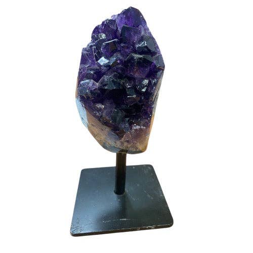 Amethyst Cluster on Stand for wholesale by Alliz Trading