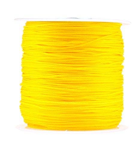 Mandala Crafts – wholesale Craft supplies – Mandala Crafts Nylon Satin Cord, Rattail Trim Thread for Chinese Knotting, Kumihimo, Beading, Macramé, Jewelry Making, Sewing12