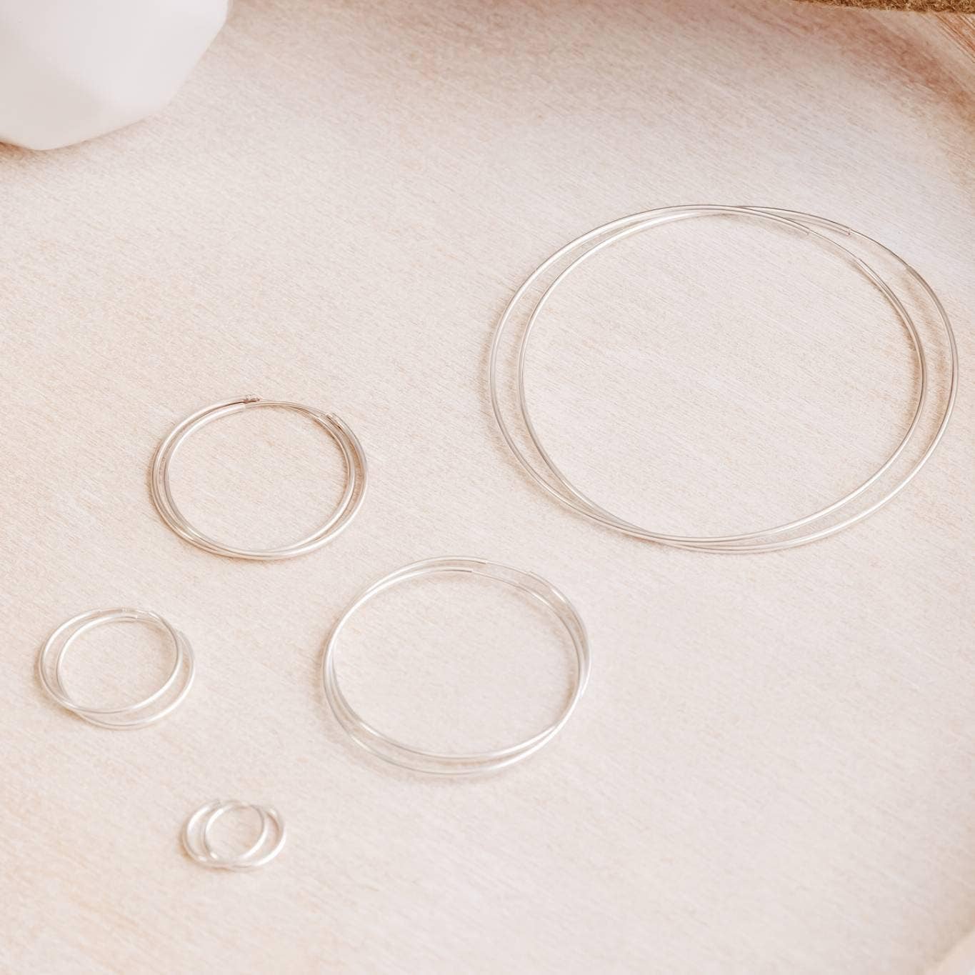 Salt and Sparkle - Wholesale Hoop Earrings - Silver Hoop Earrings2