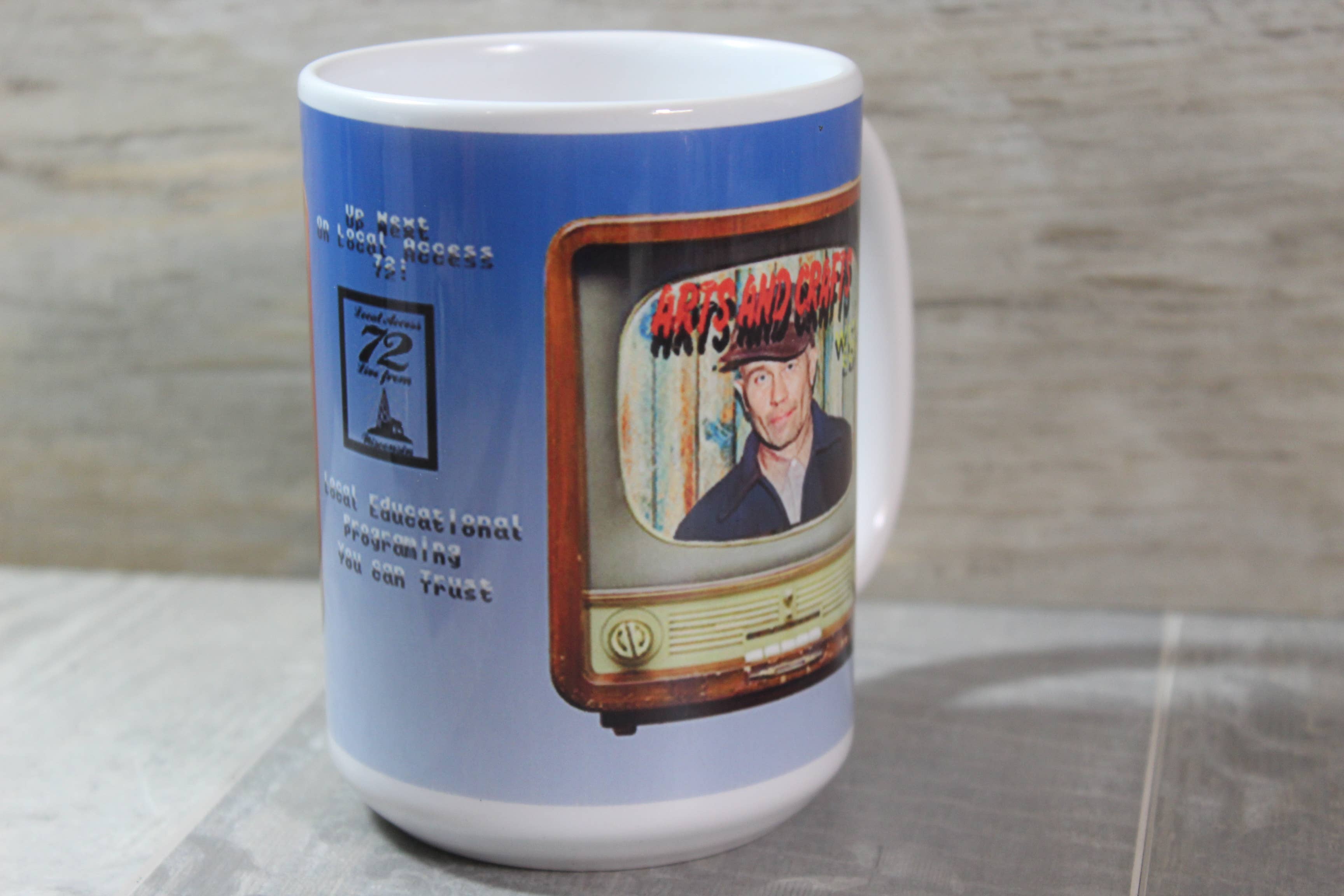 Raven Design - Wholesale Coffee Mug - Ed Gein 15oz ceramic Arts and Crafts with ED Parody Cup1