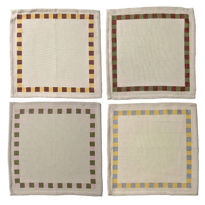 Shop KJP - Wholesale Dinner & Cloth Napkin - Napkin / Club (Set of 4)2