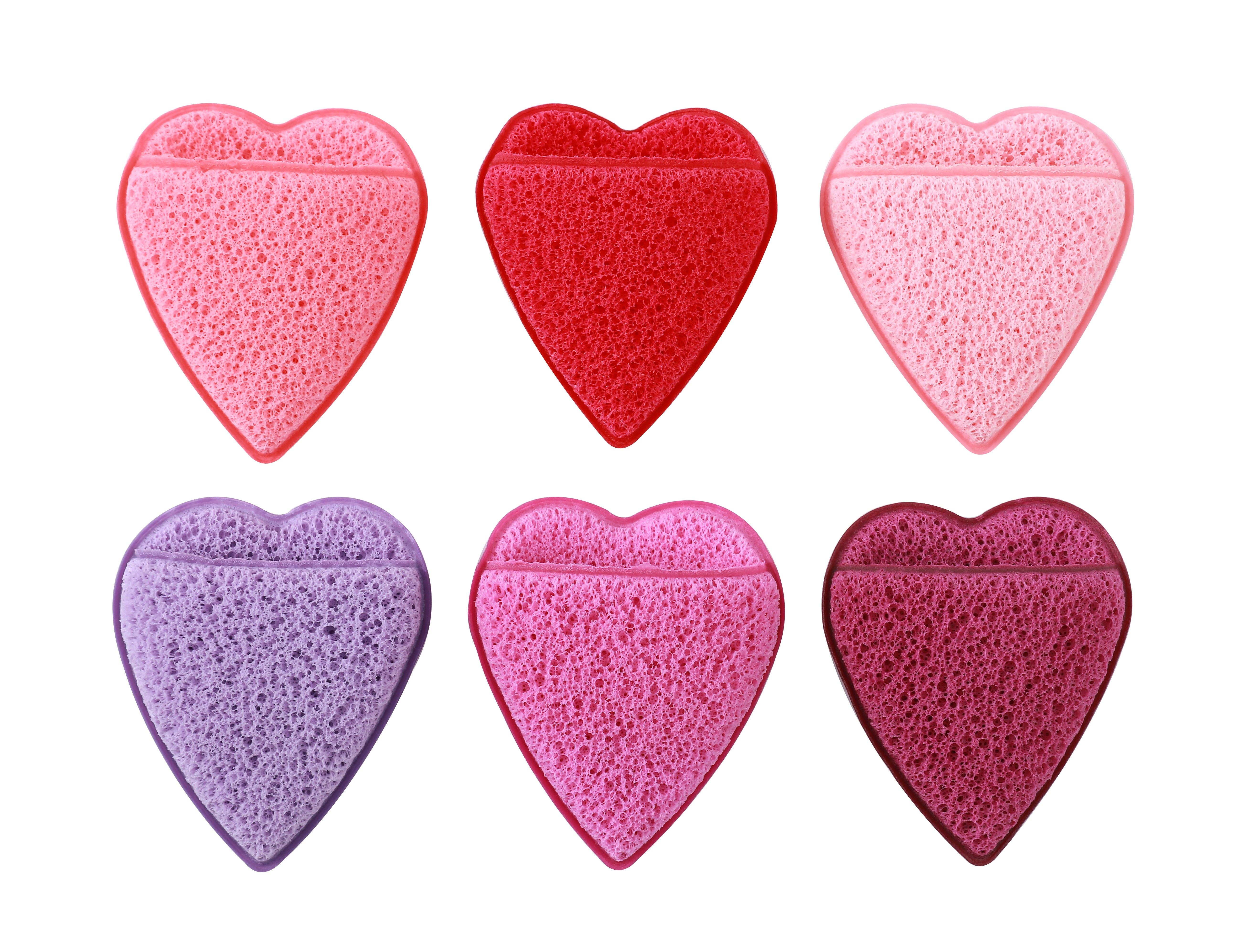 VIAI Beauty - Vendita all'ingrosso Spugne da bagno morbide e a rete - PROLUX Love Scrubs Spugne Esfolianti3