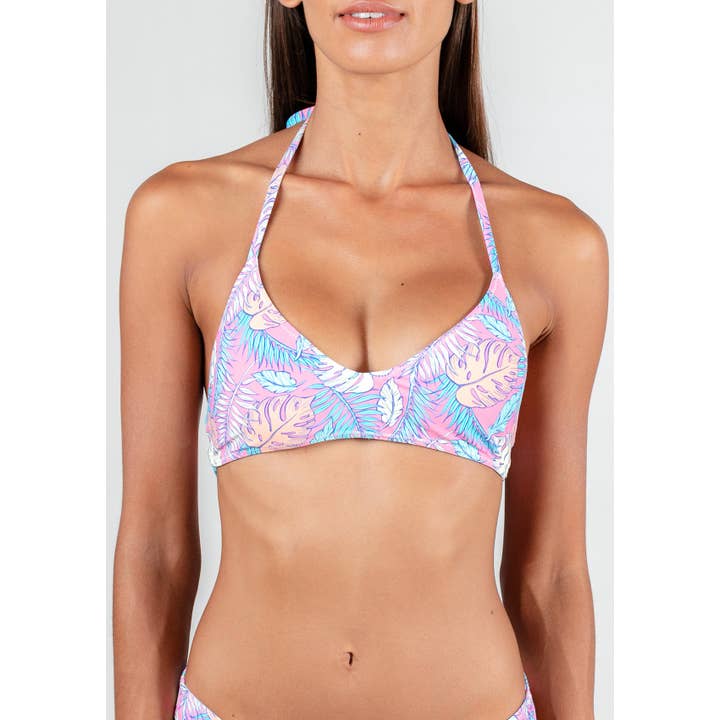 Palmtopia Neckholder-Top mit Krawatte für den Großhandel von Boardies