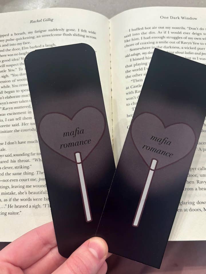Mafia Romance Bookmark for wholesale by Fern Hollow Co.