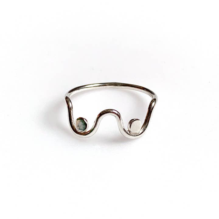 Anethum Jewelry – Anel de cocktail/declaração por atacado – Anel Boob