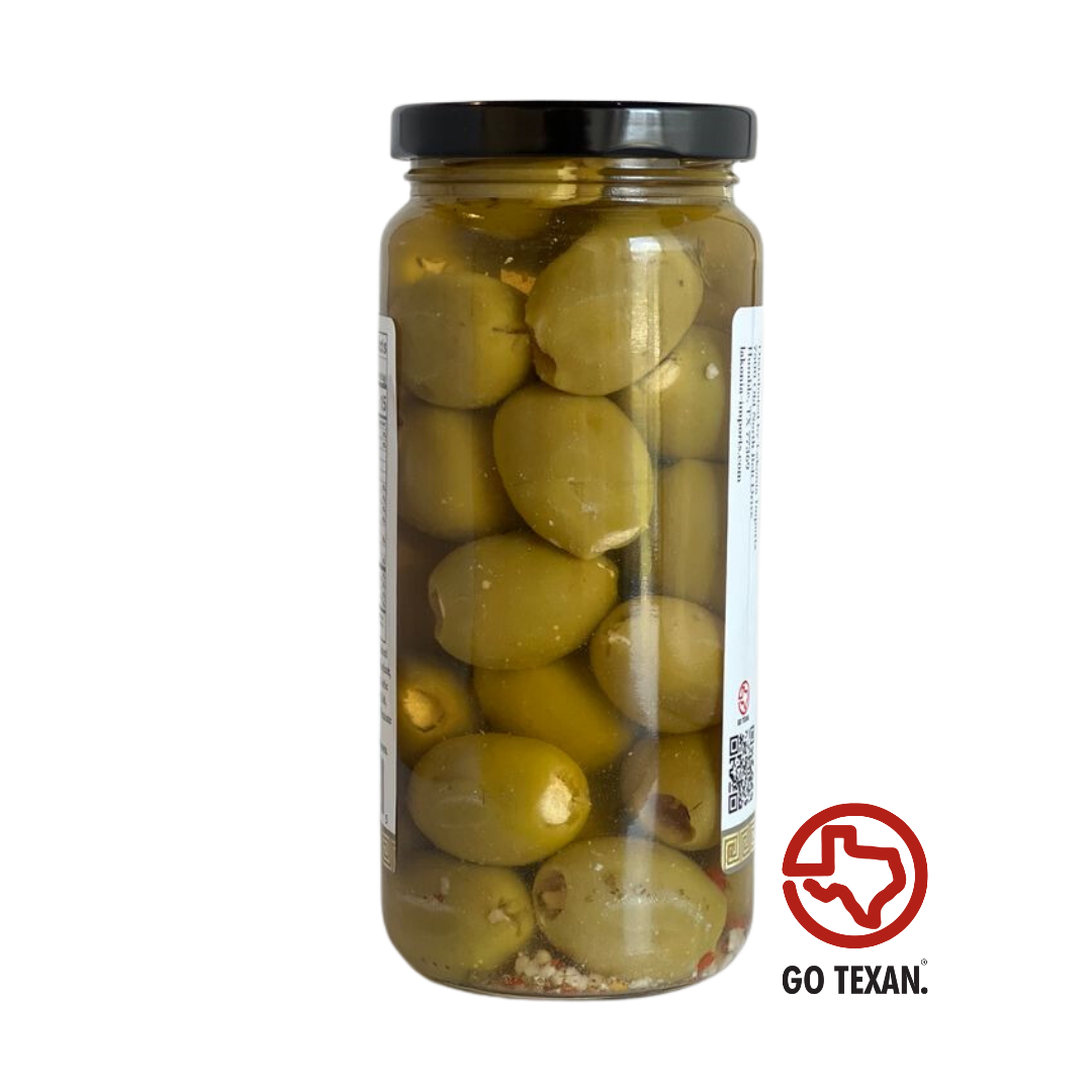Lakonia Imports, Inc. - Wholesale Olives - Feta Cheese Stuffed Greek Olives1