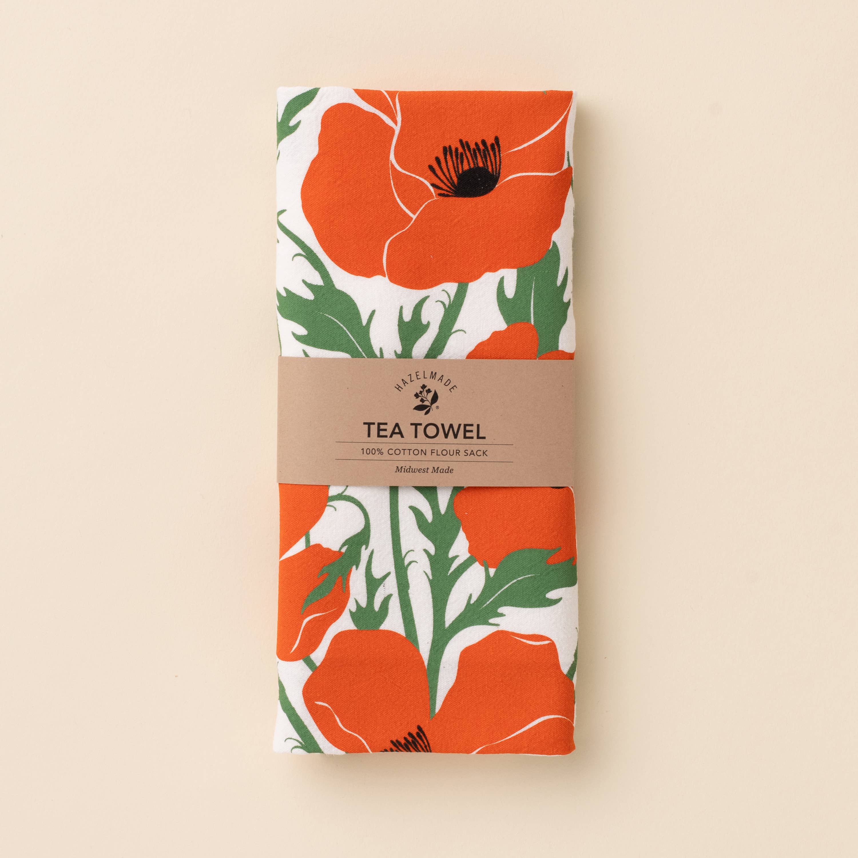 HAZELMADE® Tea Towels + Gifts - Wholesale Tea Towel - Poppy Tea Towel | Kitchen Decor2