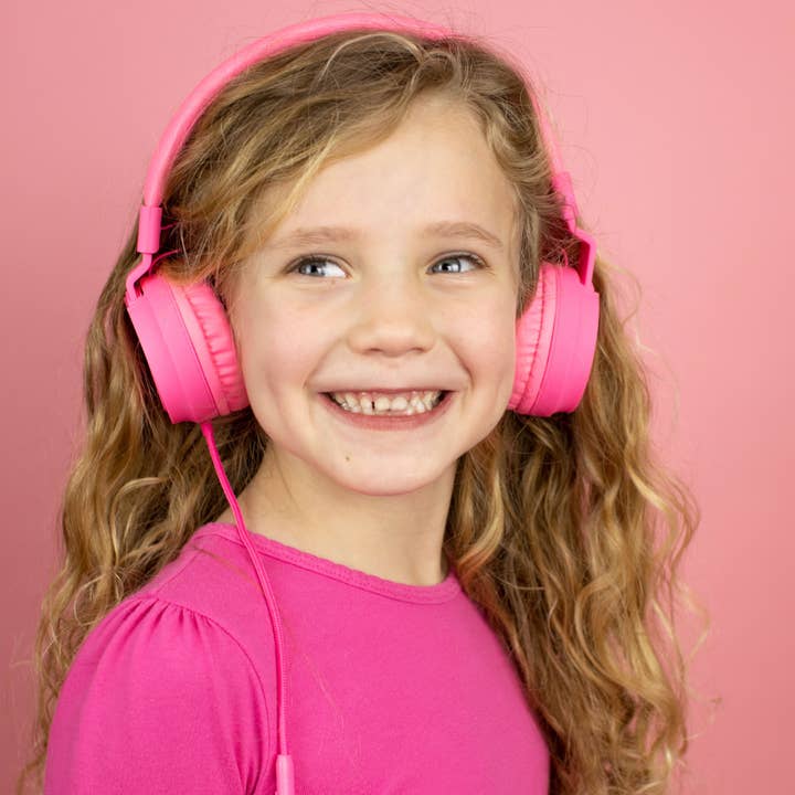 Puro Sound Labs - Wholesale Headphones - PuroBasic Wired Volume Limited Headphones with In-line Mic