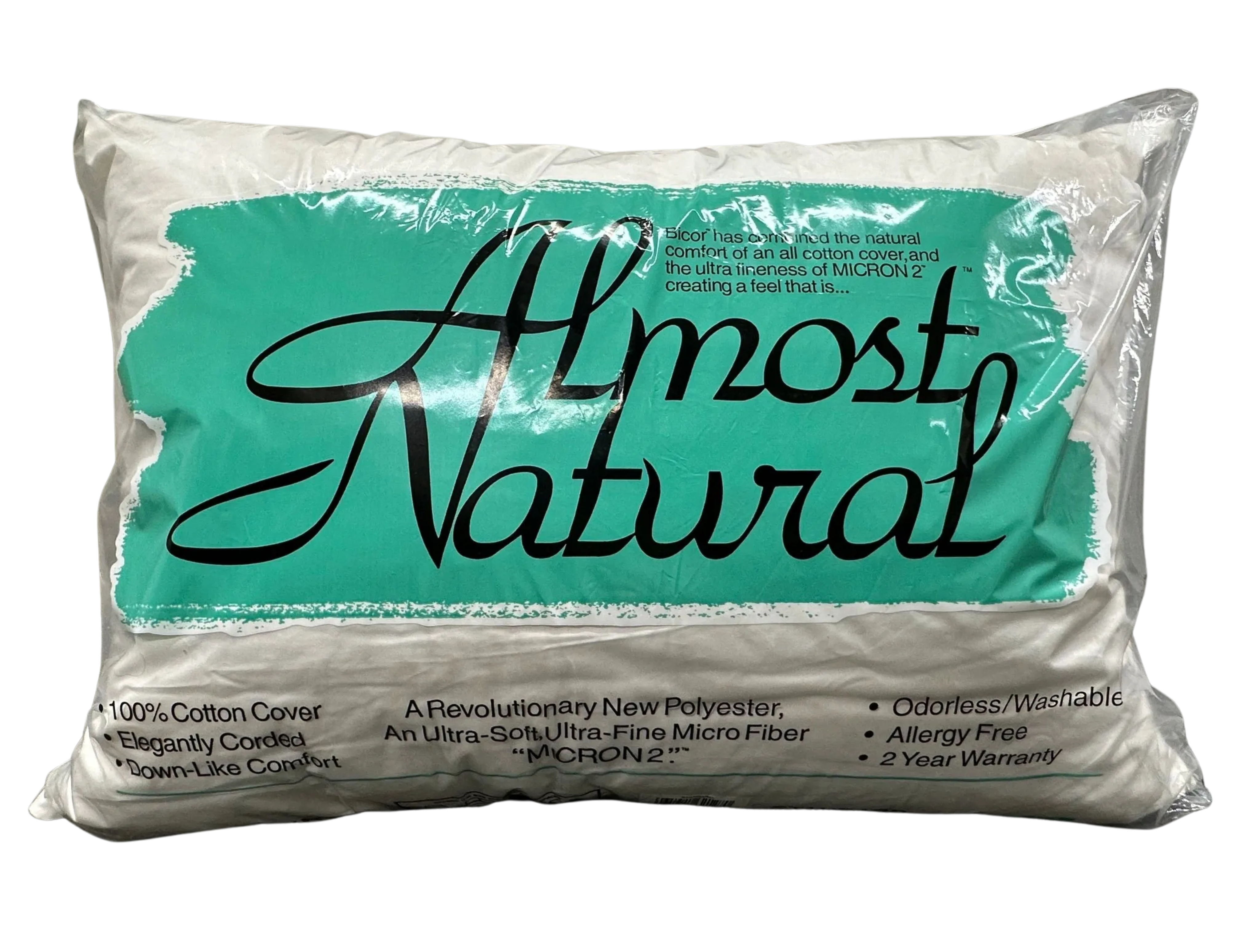 Borden Textile - Wholesale Bedding Pillow - King 20 x 36 Almost Natural Down Like Pillow 33oz Soft8