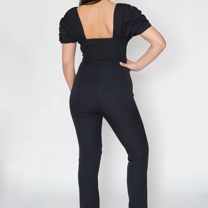 Conjunto de top corto y pantalón Florentina para venta al por mayor de RK Boutique