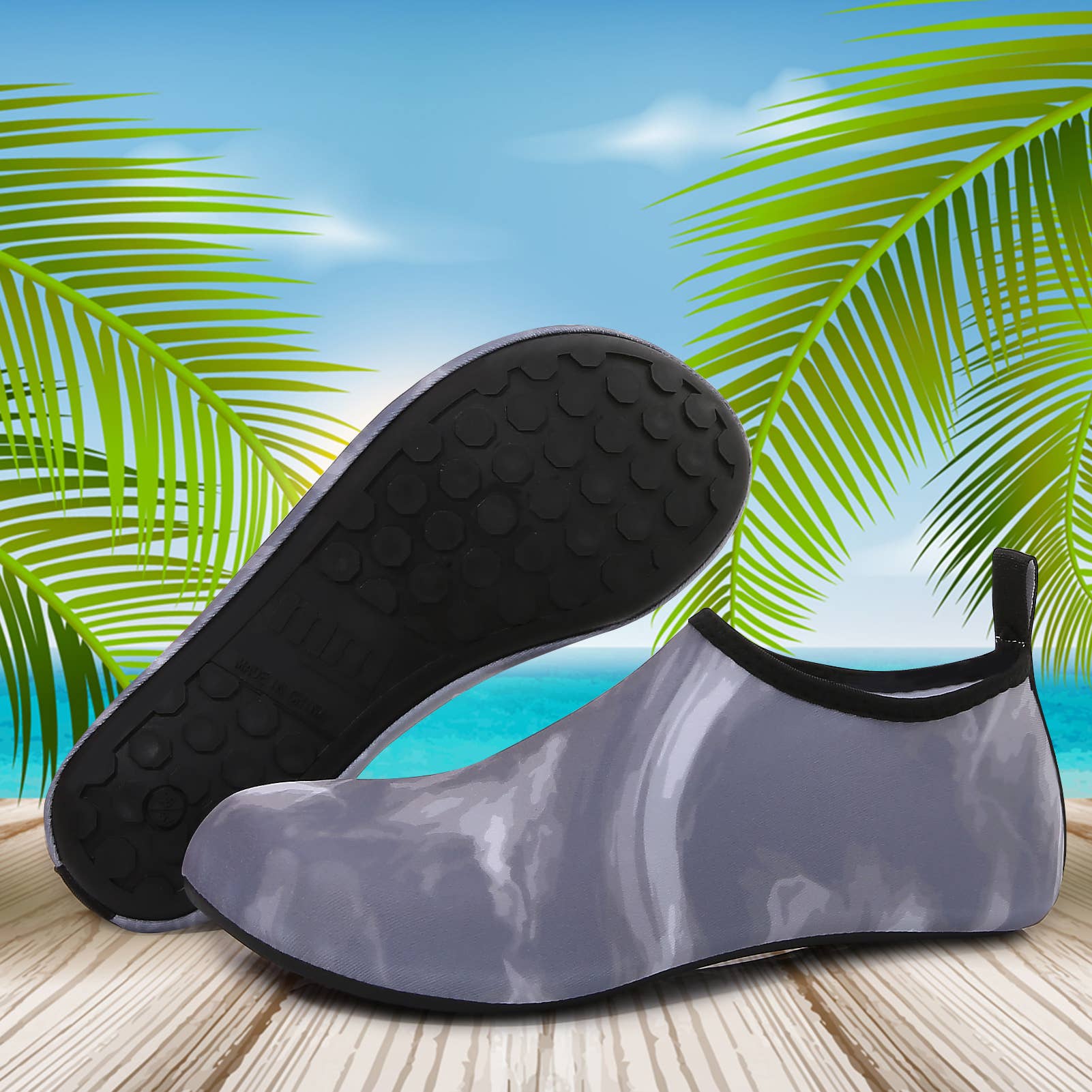 Shop Lev - Wholesale Water Shoes - Women's - Unisex Anti-Slip Socks Quick Dry Beach Water Shoes [Pck] -541
