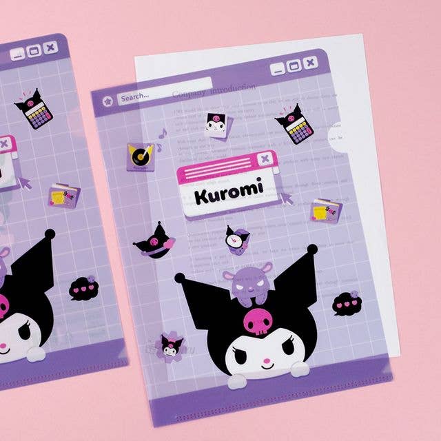 K_Wonderland - Wholesale Folders - Sanrio Translucent A4 file folder