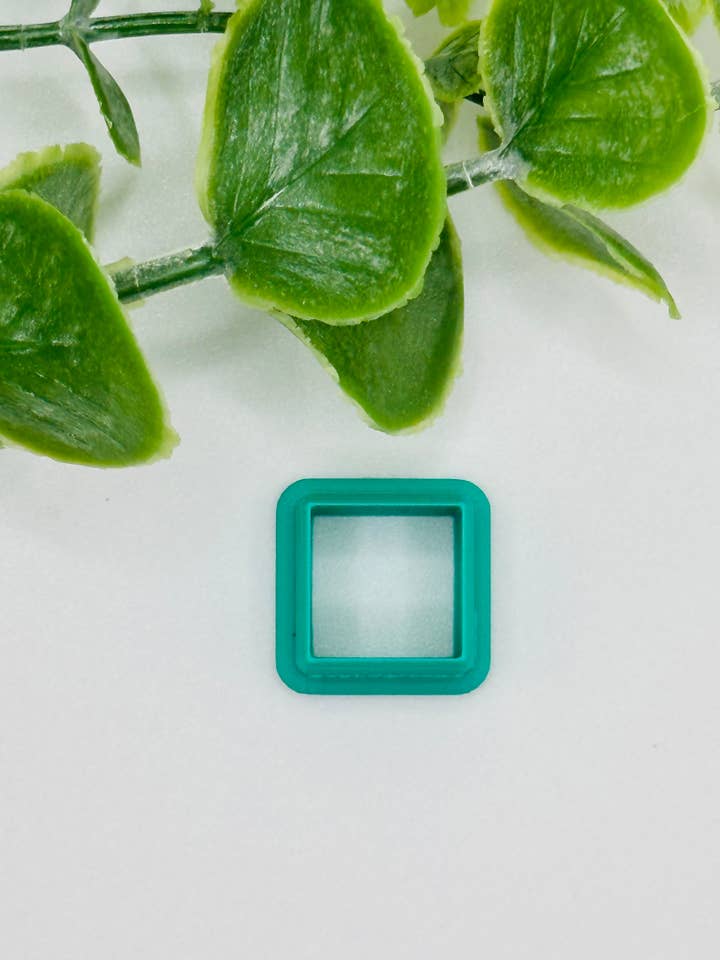 Basic Square Cookie Cutter / Clay Cutter for wholesale by CaliLu Clay Co.